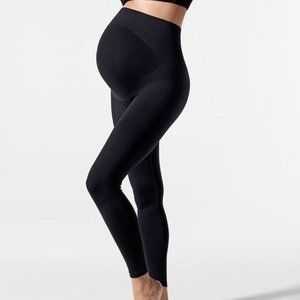 EUC BLANQI® EVERYDAY Maternity Belly Support Leggings | Black | L
